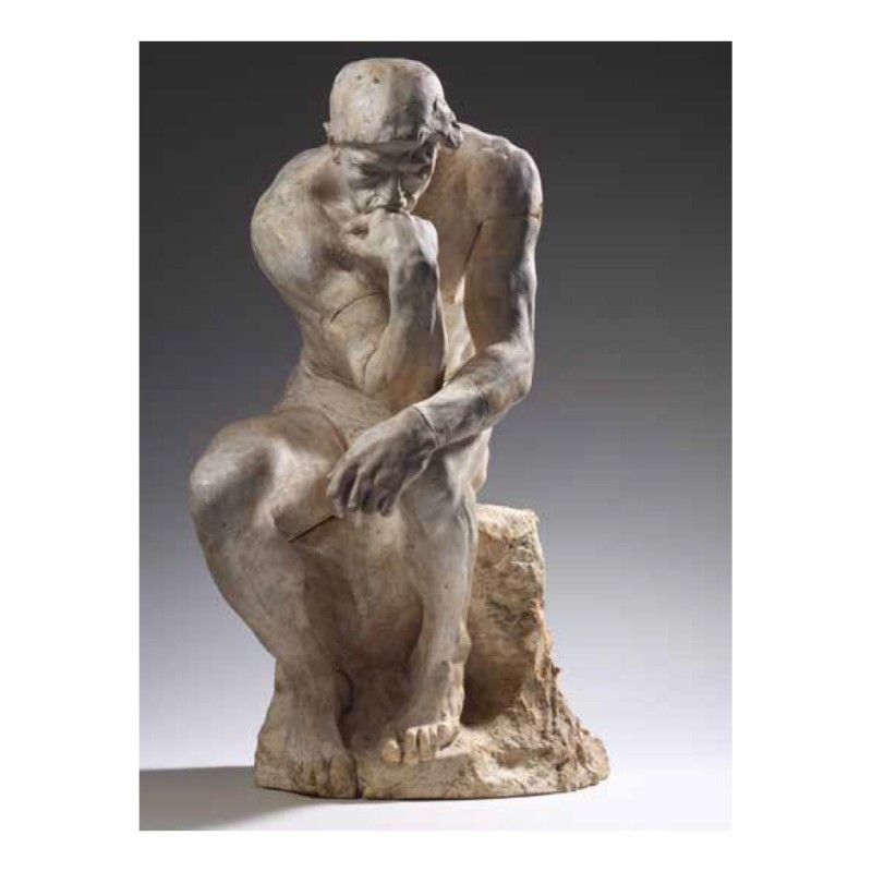 Poster Auguste Rodin, Le Penseur monumental | Fondation Pierre Gianadda, Martigny