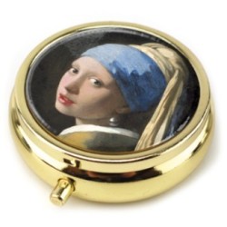 Pilulier - Vermeer, La Fille à la boucle d'oreille perle| Fondation Pierre Gianadda, Martigny