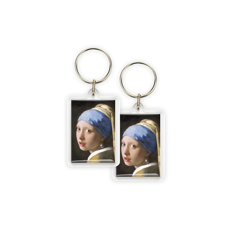 Porte-clés Johannes Vermeer, La jeune fille à la perle | Fondation Pierre Gianadda, Martigny