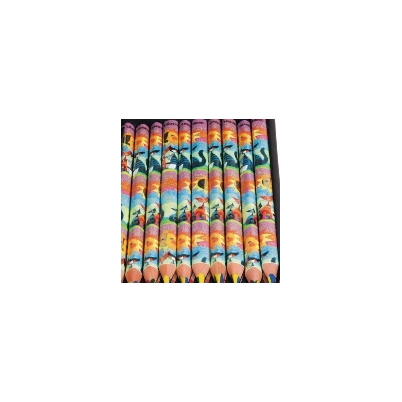 crayon arc-en-ciel, Rosina Wachtmeister | Fondation Pierre Gianadda, Martigny