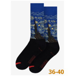 Chaussettes Van Gogh 36-40 | Fondation Pierre Gianadda, Martigny