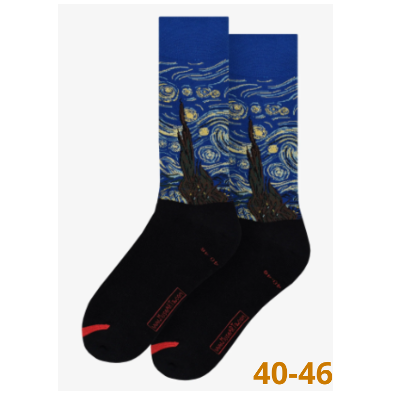 Chaussettes - Van Gogh - La nuit étoilée - 40/46