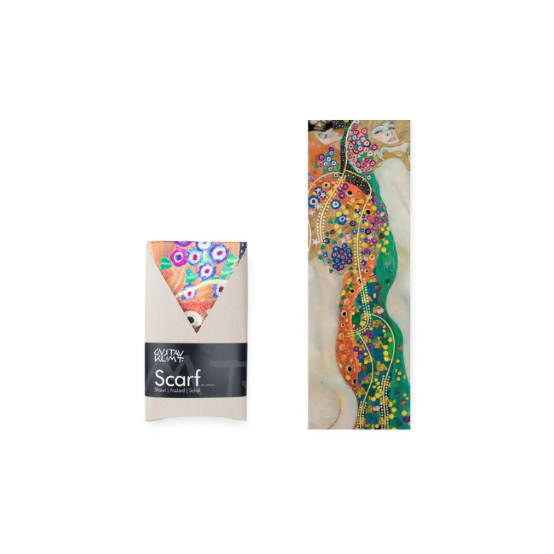 Foulard gustav Klimt, Serpents d'eau | Fondation Pierre Gianadda, Martigny