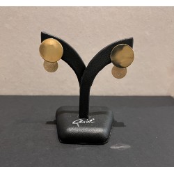 Boucles d'oreilles double gold - Gexist