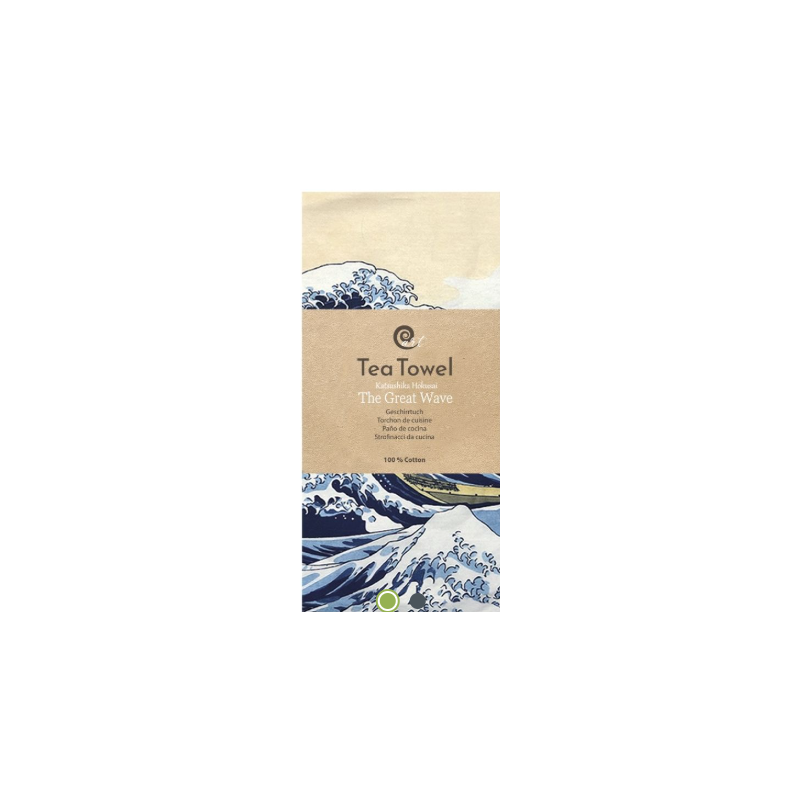 Torchon de cuisine - Katsushika Hokusai, La grande Vague | Fondation Pierre Gianadda, Martigny