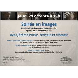 Billet d'entrée adulte/sénior - Soirée du 29 octobre 2026 à 18h | Fondation Pierre Gianadda, Martigny