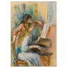 Artiste: Pierre-Auguste Renoir JEUNES FILLES AU PIANO Vers 1892