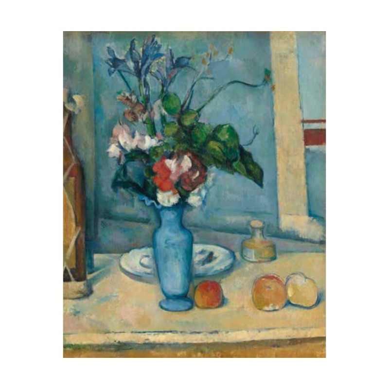 Carte postale - Paul Cézanne  Le Vase bleu, 1889-1890
