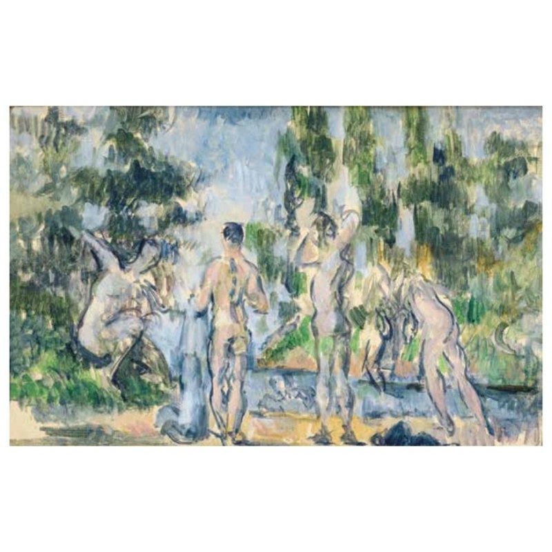 Carte postale - Paul Cézanne  Baigneurs, 1899-1900