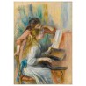 Carte postale - Pierre-Auguste Renoir  Jeunes filles au piano, vers 1892