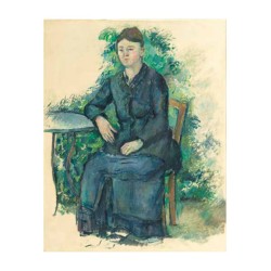 Paul Cézanne  Madame Cezanne au jardin, vers 1880