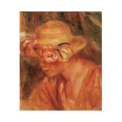 Pierre-Auguste Renoir  Femme au Chapeau de Paille , 1915