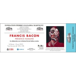 Francis Bacon, présence humaine - billet adulte