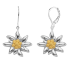 Boucles d'oreilles dormeuses gamme Edelweiss