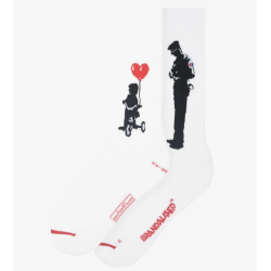 Chaussettes Banksy Graffiti - taille 40/46