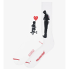 Chaussettes Banksy Graffiti - taille 40/46