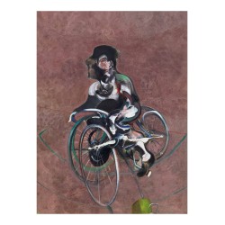 Poster - Francis Bacon, Portrait de Georges Dayer à Bicyclette, 1966