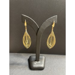 Boucles d'oreilles tombantes - gold