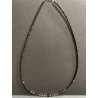 Collier perles gold et onyx