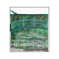 Eco bag recyclé pliable - Claude Monet