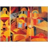 Essuie-lunettes - Paul Klee, Les jardins du Temple | Fondation Pierre Gianadda, Martigny