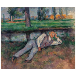 Carte postale, Paul Cézanne Garçon au repos, vers 1887