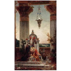Carte postale - Gustave Moreau Le Roi David, 1878