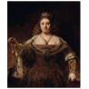 Carte postale - Rembrandt Van Rijn Junon, vers 1662-65