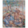 Carte postale - Pierre-Auguste Renoir Le repas des vendangeuses, vers 1888