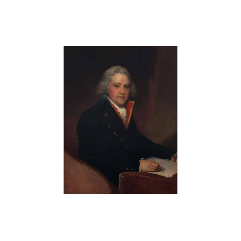 Carte postale - Gilbert Stuart Portrait de John Frederick Nugent  7e  comte de Westmeath, vers 1790-92