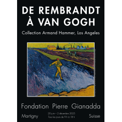 De Rembrandt à Van Gogh - affiche 50 x 70 cm