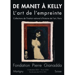 Affiche - de Manet à Kelly, l'art de l'empreinte - 50 x 70 cm