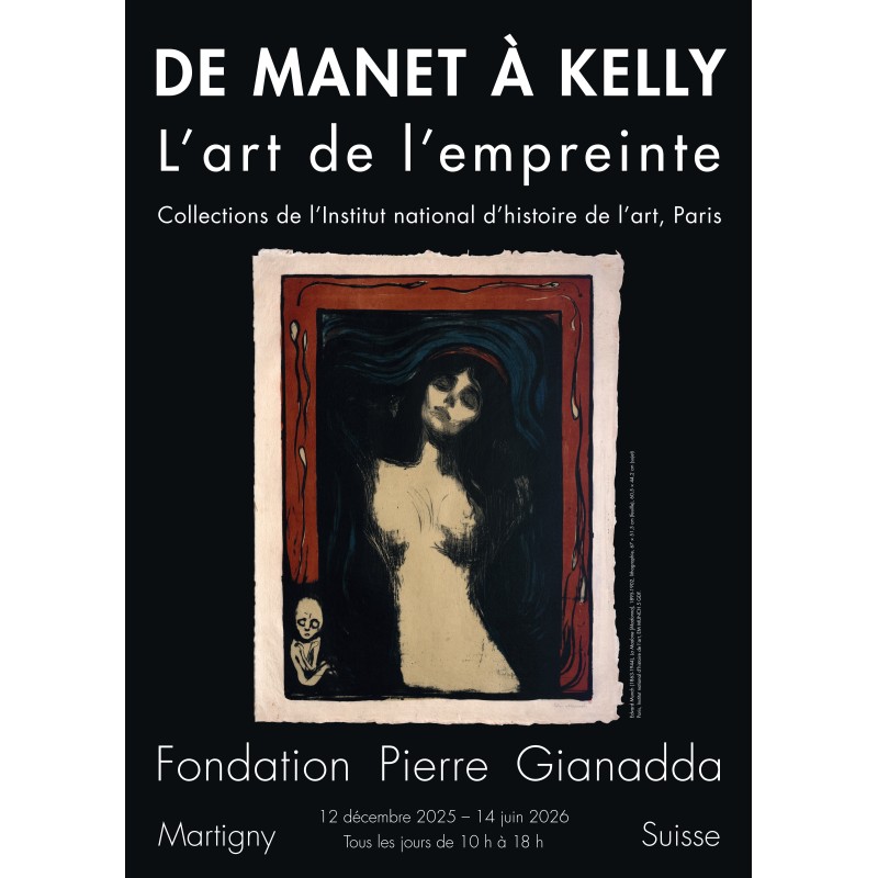 Affiche - de Manet à Kelly, l'art de l'empreinte - 50 x 70 cm