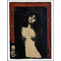 Magnet Edvard Munch, La Madone (Madonna), 1895-1902