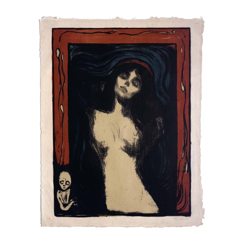 Poster - Edvard Munch, La Madone [Madonna]