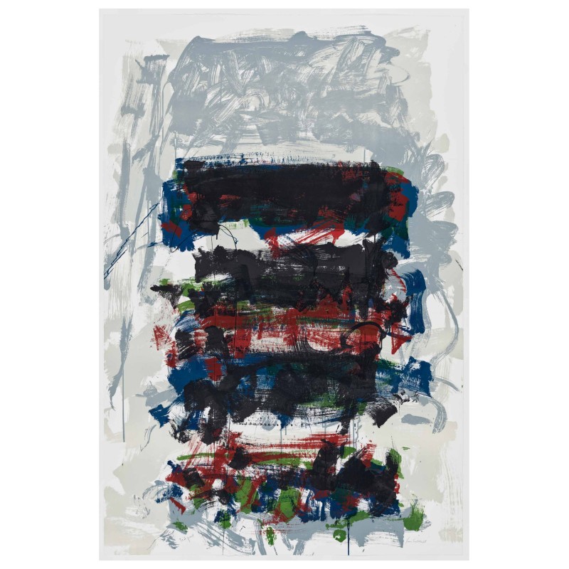 Poster - Joan Mitchell, Champs (Red)