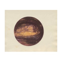 Carte postale Terry Haass, Matière-espace VI (bleu) | Fondation Pierre Gianadda, Martigny