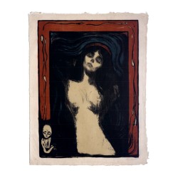 Carte postale Edvard Munch, La Madone [Madonna]| Fondation Pierre Gianadda, Martigny