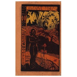 Kopie von Kopie von Kopie von Kopie von Grande carte de voeux - Ellsworth Kelly, Rouge-orange sur noir