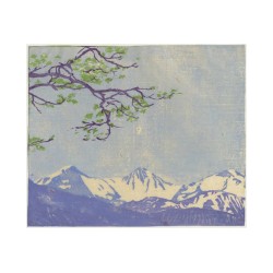 Kopie von Kopie von Kopie von Kopie von Grande carte de voeux - Ellsworth Kelly, Rouge-orange sur noir