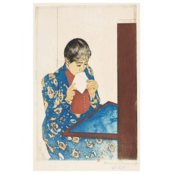 Carte postale mary cassatt, la Lettre| Fondation Pierre Gianadda, Martigny
