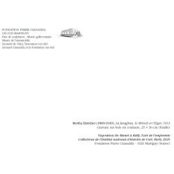 copy of copy of copy of Grande carte de voeux - Ellsworth Kelly, Rouge-orange sur noir