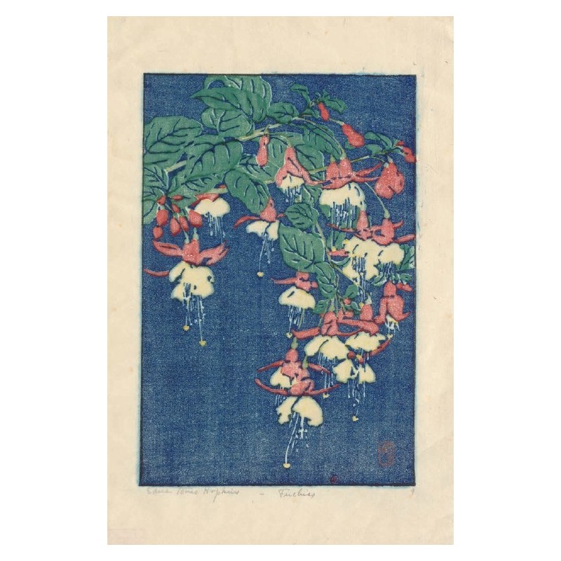 copy of copy of copy of copy of copy of copy of Grande carte de voeux - Ellsworth Kelly, Rouge-orange sur noir