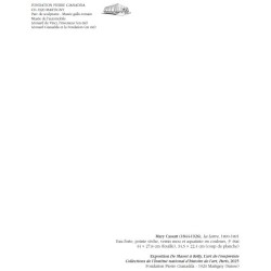 Kopie von Kopie von Kopie von Kopie von Grande carte de voeux - Ellsworth Kelly, Rouge-orange sur noir