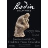Affiche de l'exposition "Rodin selon Rilke" | Fondation Pierre Gianadda, Martigny