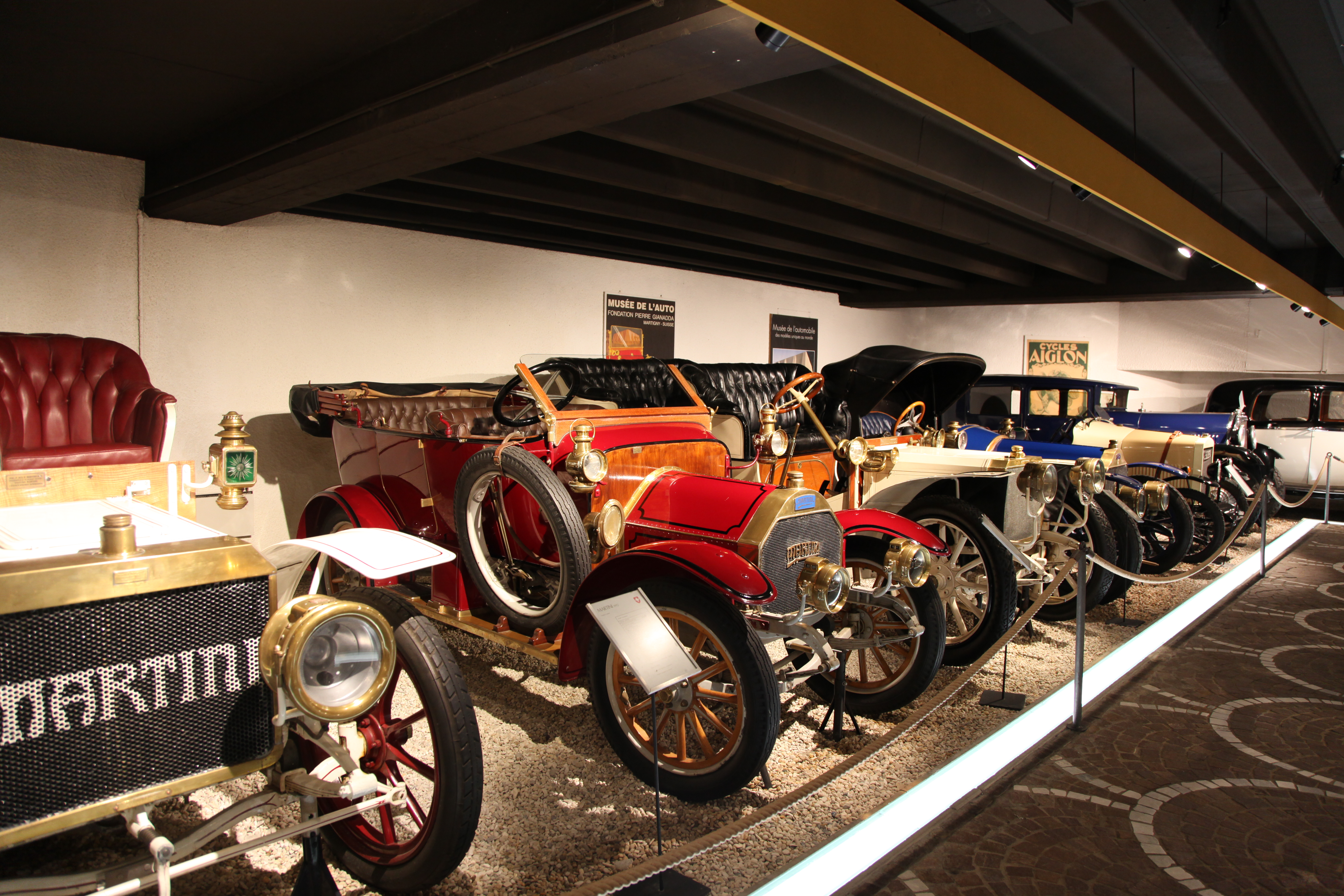 Musée de l'automobile Fondation Pierre Gianadda Martigny